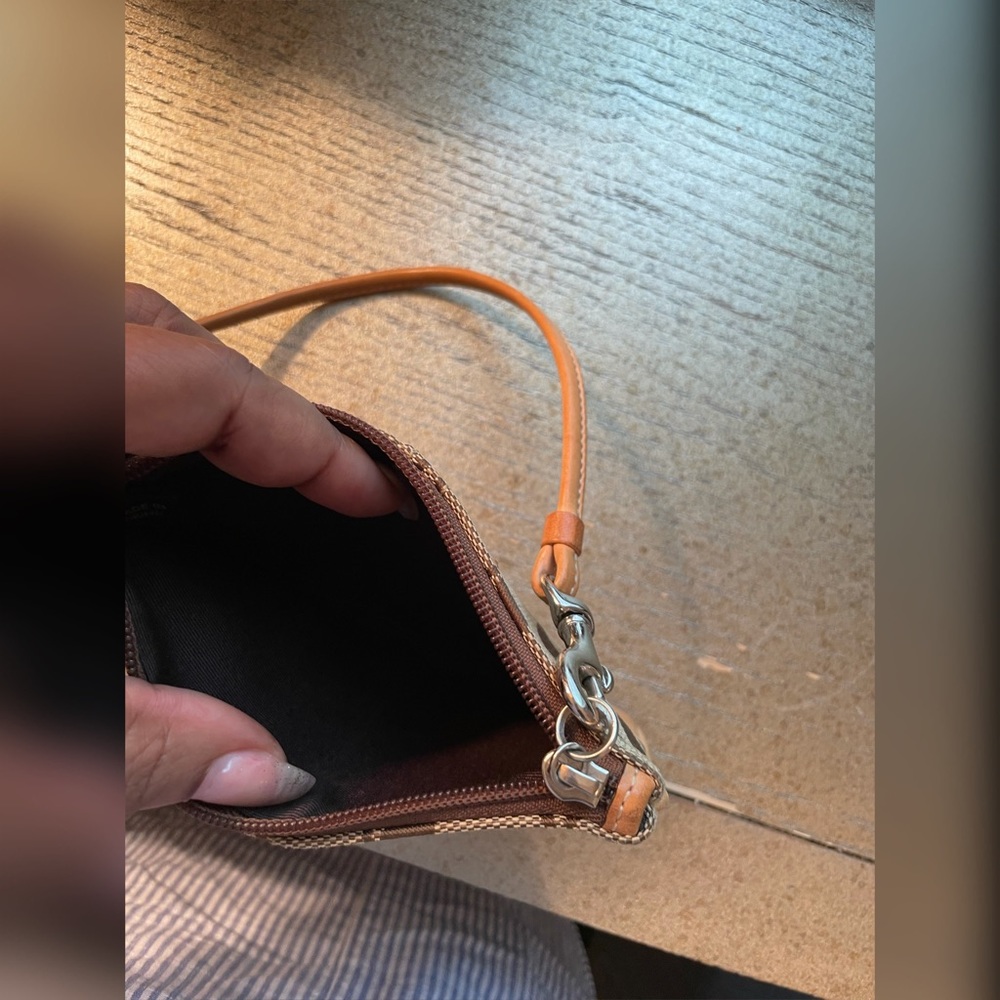 Authentic Coach Signature Print mini bag - Picture 5 of 6